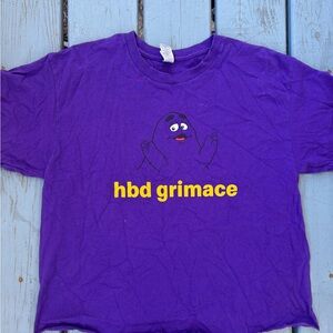 Purple Kids Shirt with Graphic Design